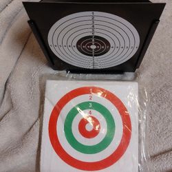 Atflbox BB Gun Trap with 50pcs Paper Target Bullet Catcher.
