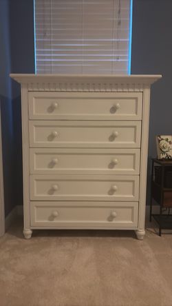 White dresser