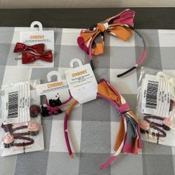 New Lot of Vintage Gymboree Girls Hair Accessories