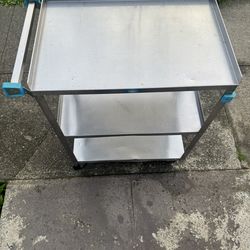 Lakeside Stainless Steel Utility Cart