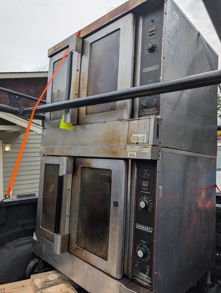 Hobart Double Stack Natural Gas Convection Oven