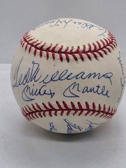 500 homerun club signed ball