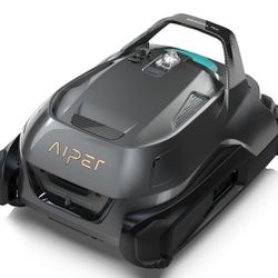 2023 Upgrade) AIPER Seagull Plus Cordless Pool Vacuum, Robotic Pool Cleaner Lasts 110 Min, Stronger Power Suction, LED Indicator, Ideal for Above/In-G