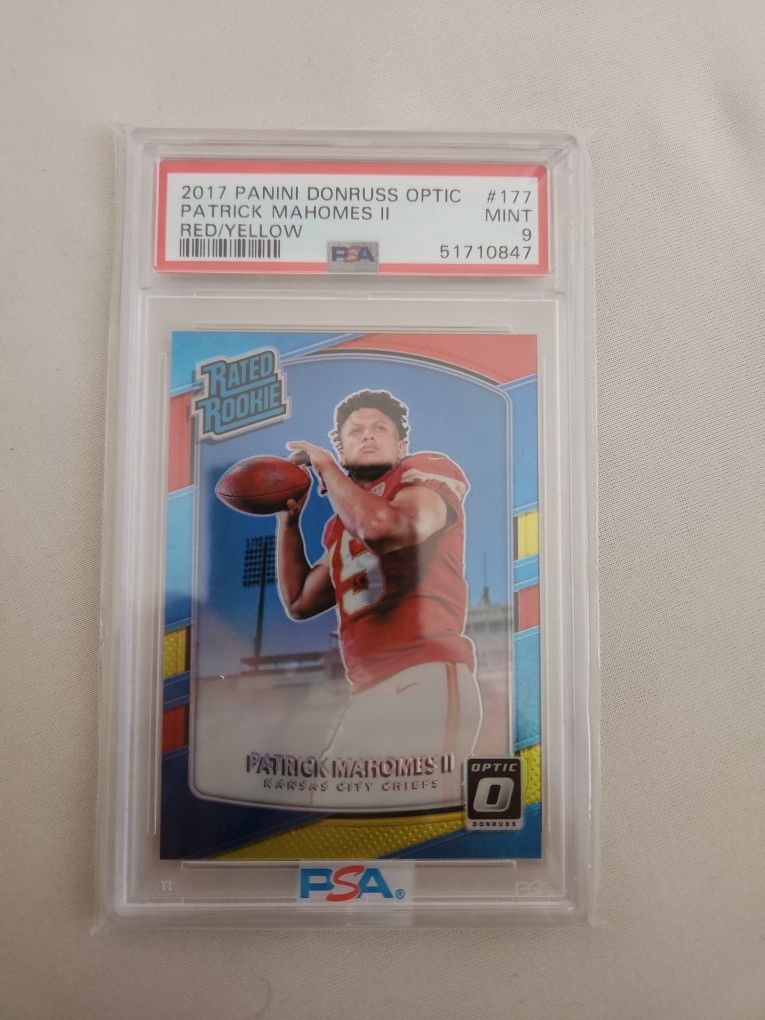 Patrick Mahomes Optic Red/Yellow