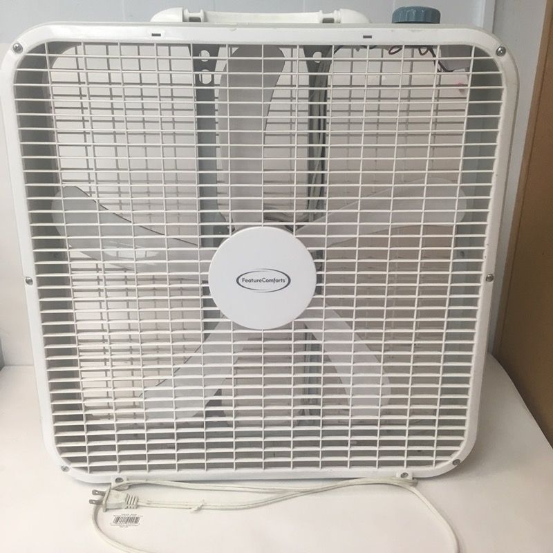 Feature comfort box fan model NO.FB50-A1