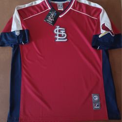 MLB ST LOUIS CARDINALS BASEBALL JERSEY NWT SIZE LARGE  RARE 