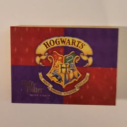 Harry Potter (2002) Hogwarts  (18) Note Cards and (20) Envelopes  with Trinket Box