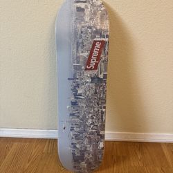 Supreme Skateboard Deck Aerial