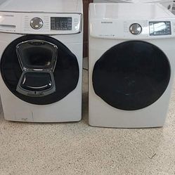 Samsung Washer And Gas Or Electric Dryer Set For $720