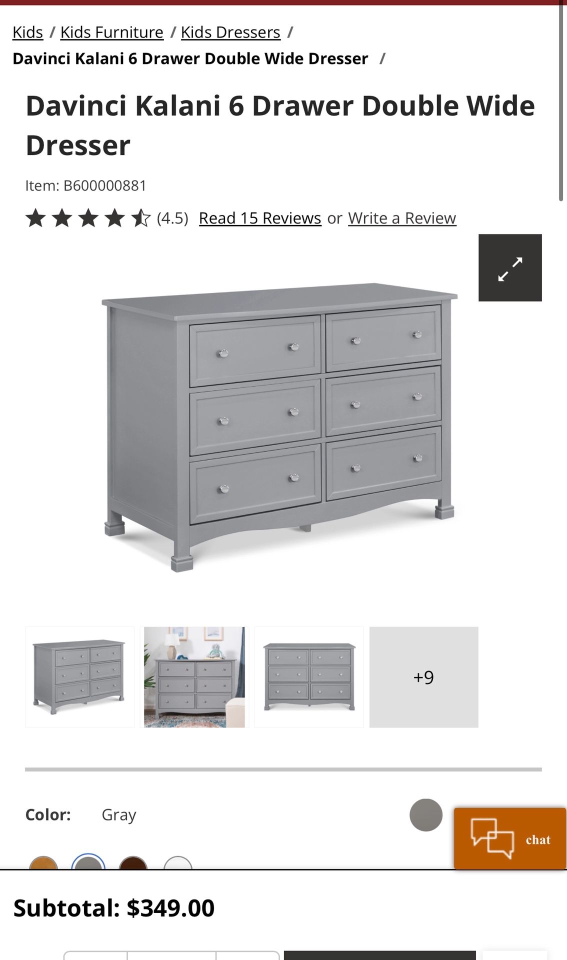 Davinci Dresser
