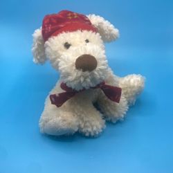 winter dog plush