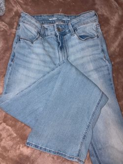 old navy wow flare jeans size 0