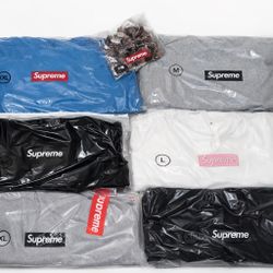 Supreme FW25 Box Logo Hoodies & Beanies – New, Multiple Sizes & Colors 