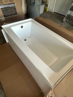 acrylic bathtub 60 x 32 deep Soak