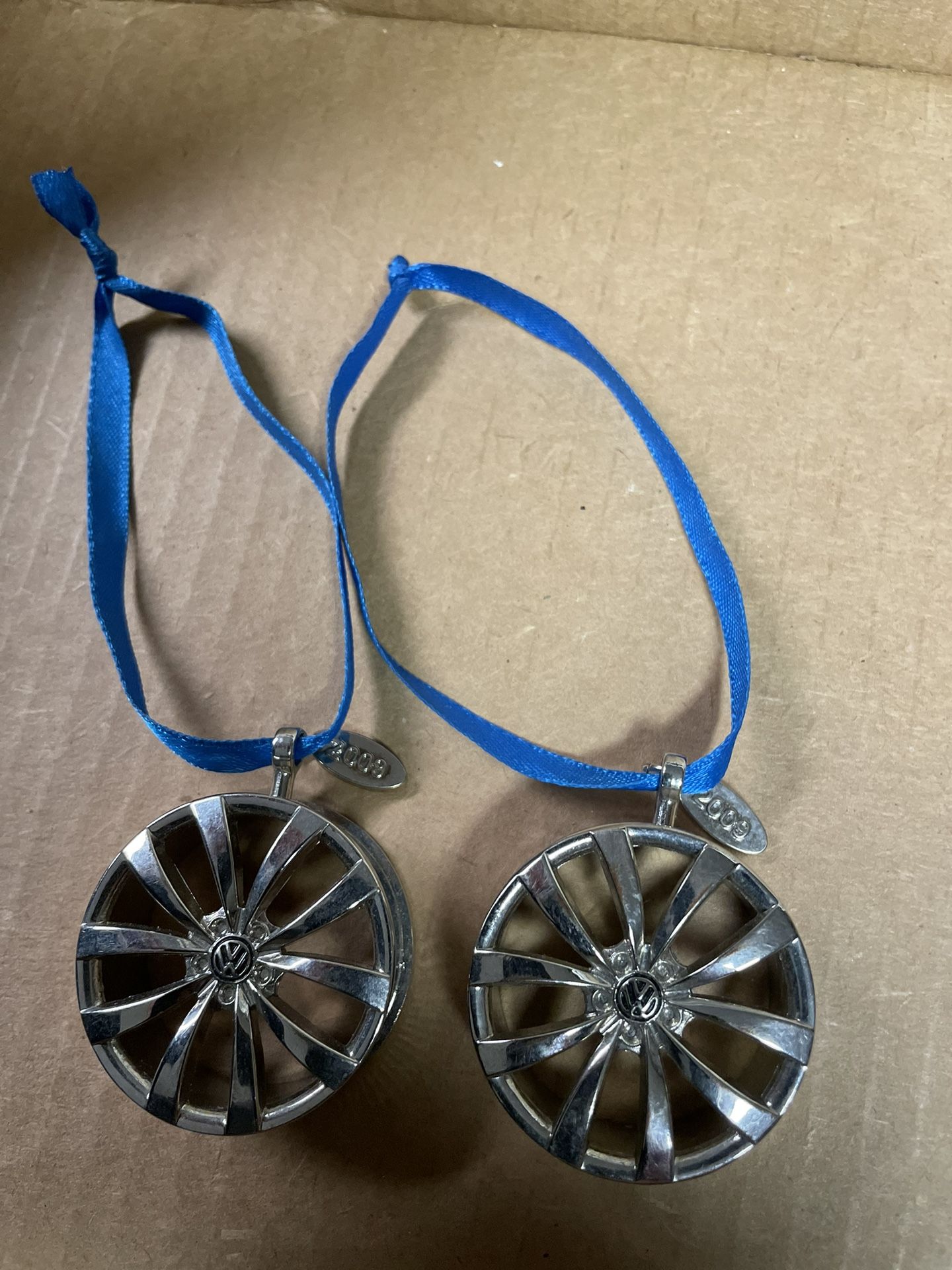 Volkswagen Wheel Christmas Ornament