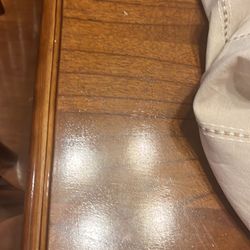 Wood Dining Table With 6 Chairs 