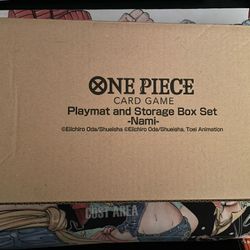 One Piece Nami Storage And Playmat Set
