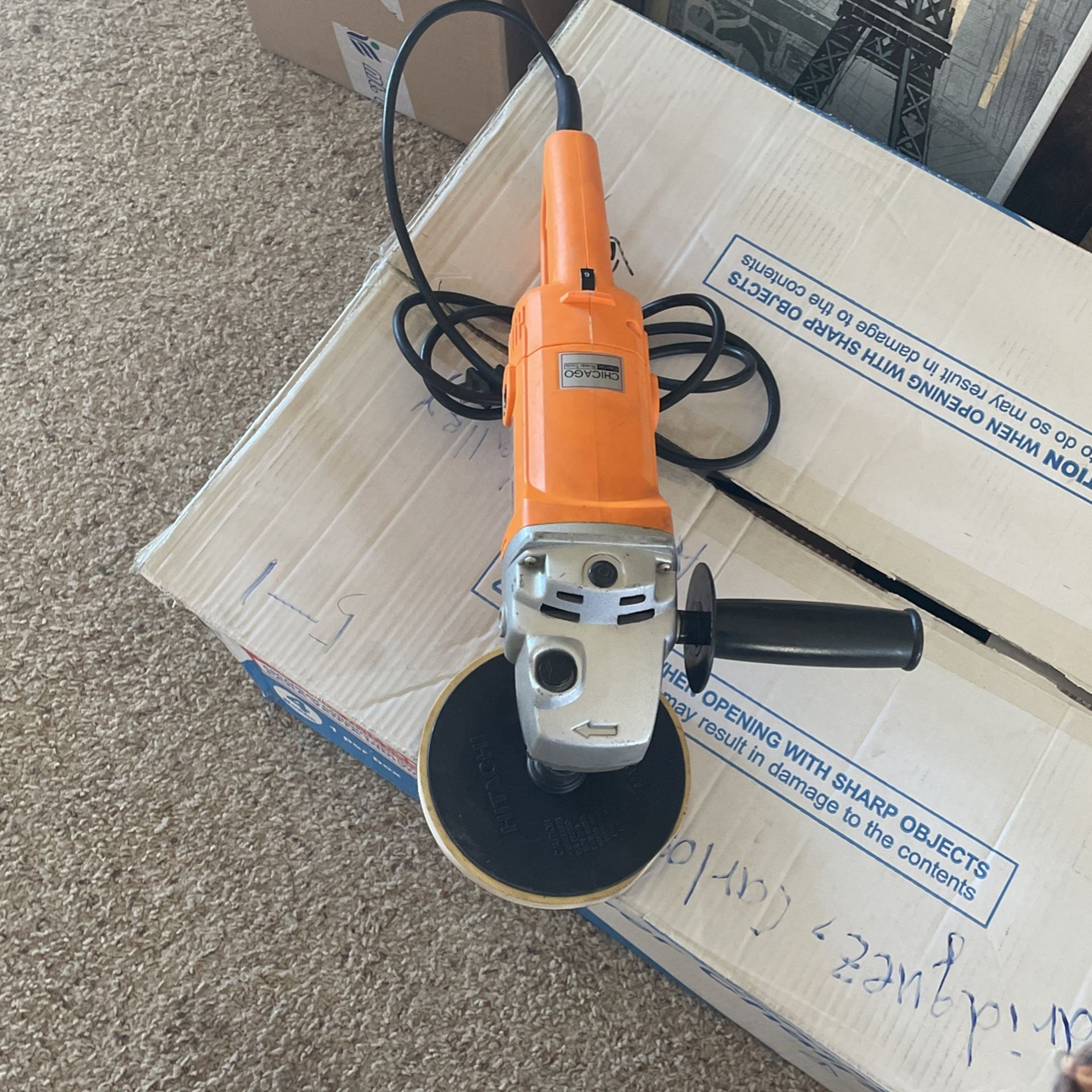 CHICAGO ELECTRIC POWER TOOLS 7 “ POLISHER & SANDER SKU#46507