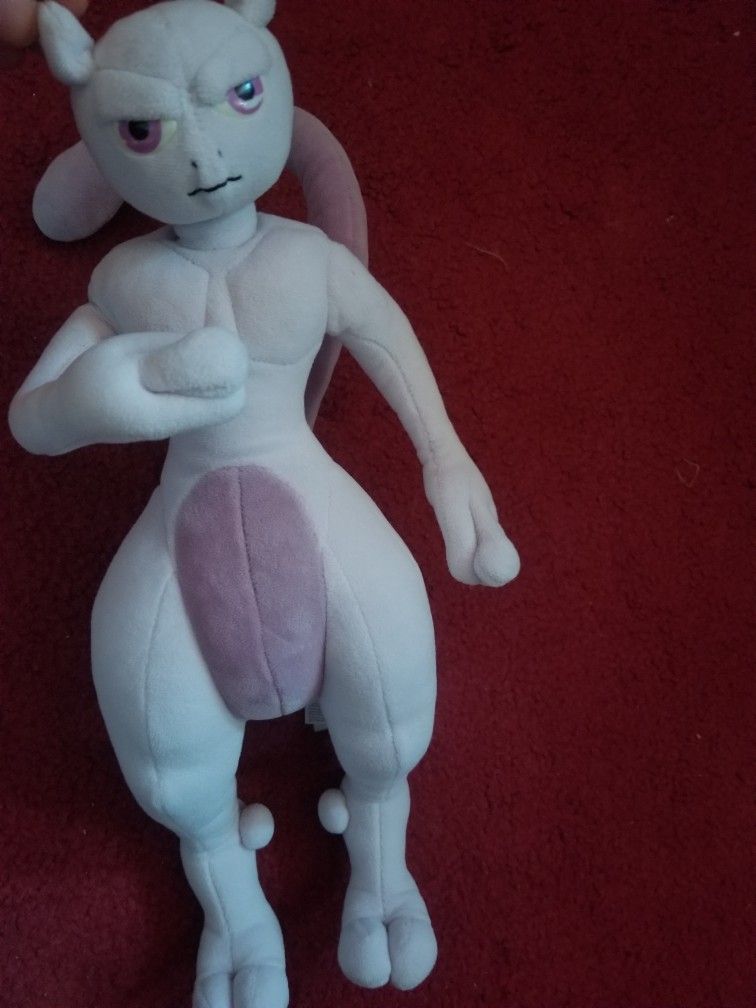 Mewtwo Plush From Detective Pikachu