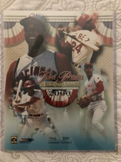Tony Perez - Hall of Fame 2000 - Baseball Photo