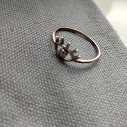 Sterling Silver 925 Third Eye Ring Beautiful