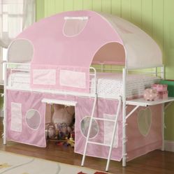 Tent Loft Bunk Bed With Mattress /// Financing Available  