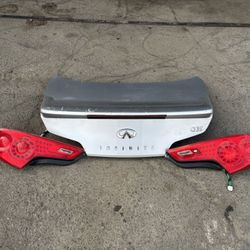 2003 2004 2005 2007 Infiniti G35 Coupe trunk Taillights Wing Spoiler 