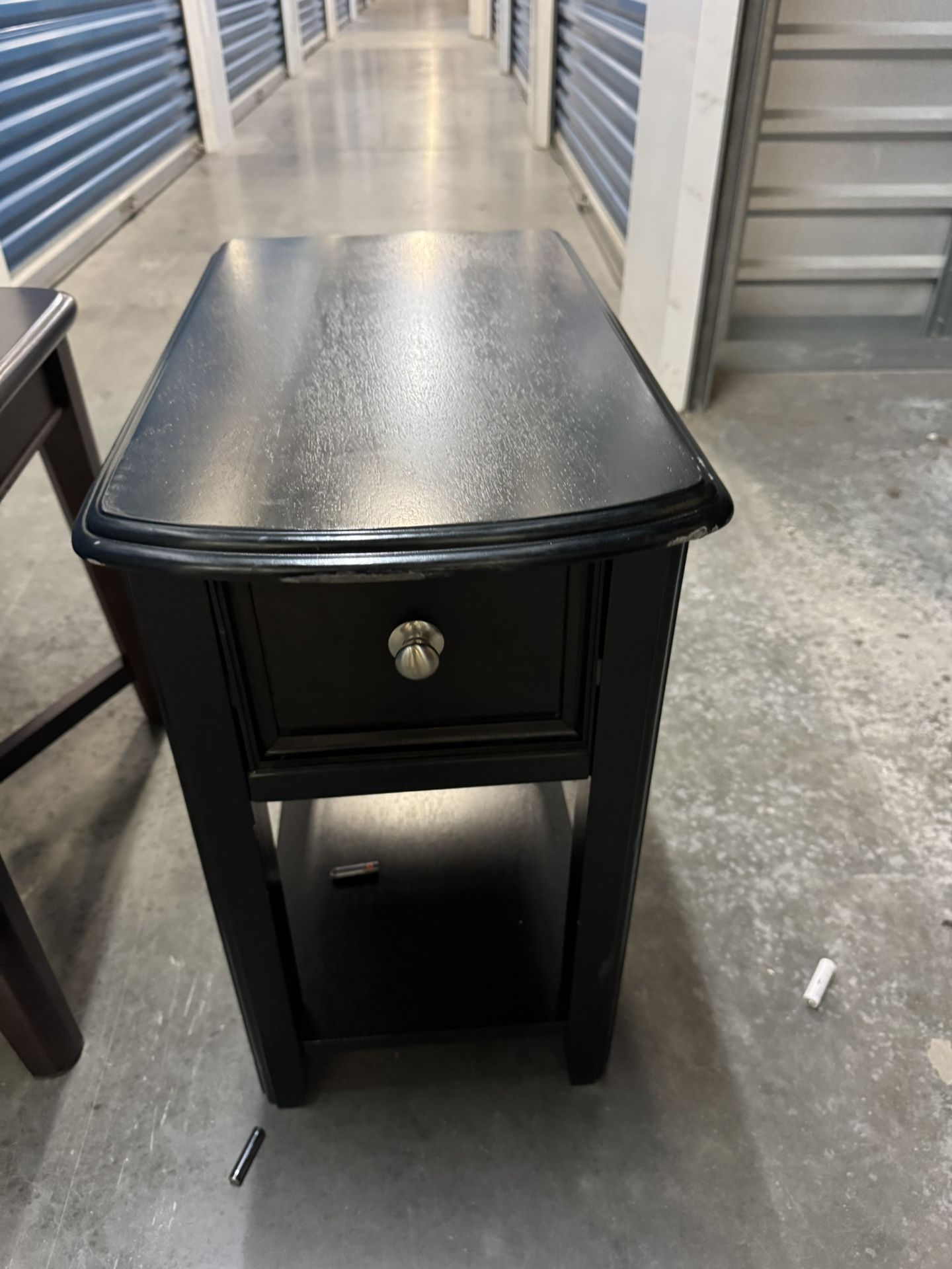 Black End Table