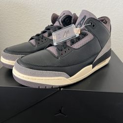 Air Jordan 3 A Ma Maniere Size 11 Mens/12.5Womens DS