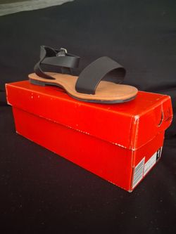 Kids black sandle