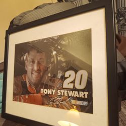 Tony Stewart Thought Works NASCAR Images In Motion Holographic 3D Picture