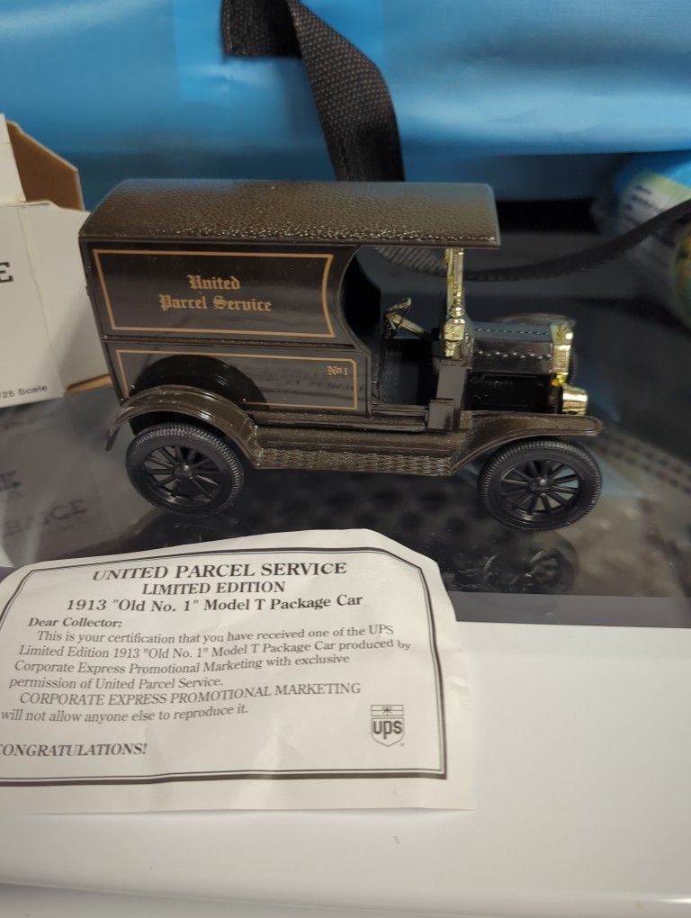 Model T Panel side truck . United parcel service