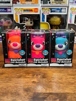 Authentic Schylling Needoh Squisher The Reindoh Reindeer Squishy $50 EACH