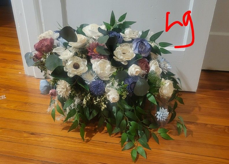 Wooden Flower Arrangements