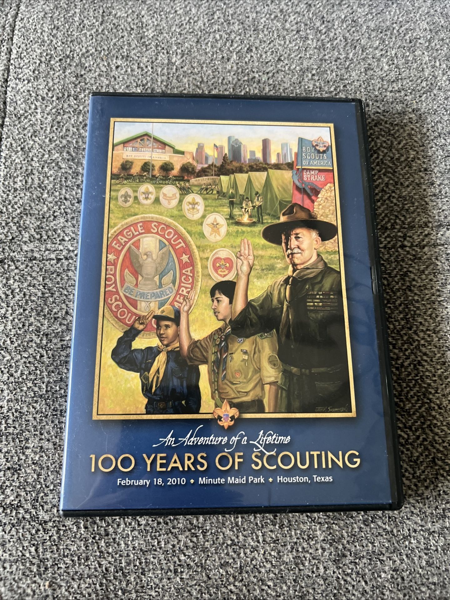 An Adventure Of A Lifetime: 100 Years of Scouting DVD Feb 18,2010 Houston TX