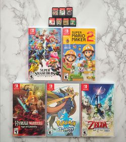 Nintendo Switch Games Mario, Pokemon and more READ DESCRIPTION