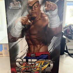 POP CULTURE SHOCK SAGAT STATUE STREET FIGHTER  SAGAT001  NEW /500