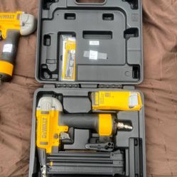 DEWALT Nail Gun With Case 