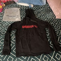 Vanquish hoodie red and black size small