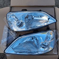 01-03 Honda Civic Headlights Faros Calaveras Micas Luces