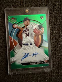 Kodai Senga Topps Finest RC Autograph Card