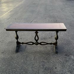 Antique Rectangular Wooden Table