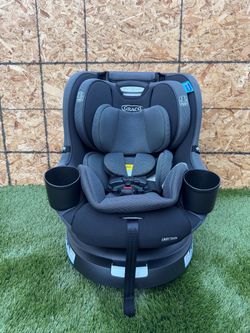 Graco EasyTurn 360 2-in-1 Rotating Convertible Car Seat, Cyran