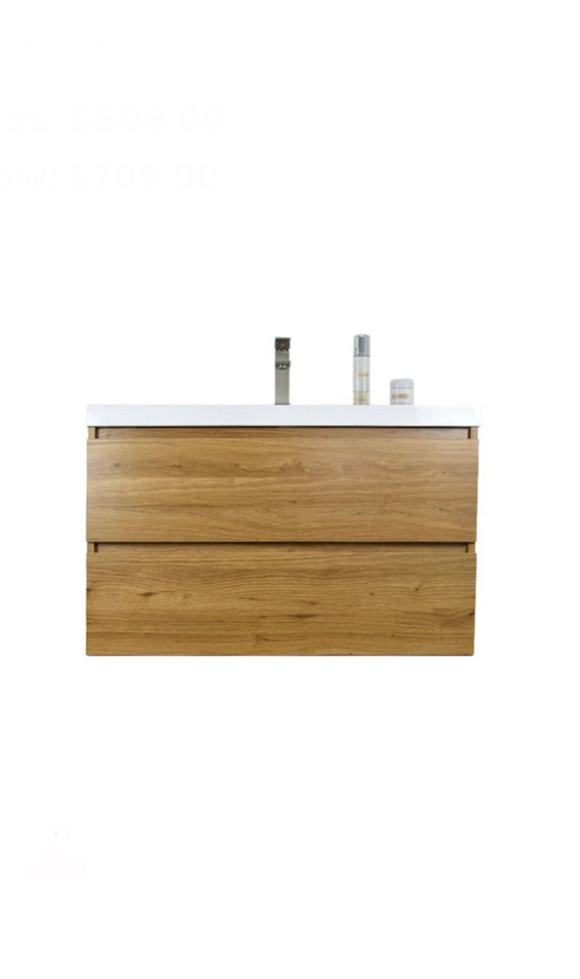 36in Bathroom Vanity cabinet (Top not included)