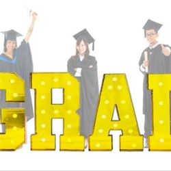 Marquee GRAD Letters, 40 Inch, Gold