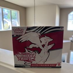 Pokemon White Flare Elite Trainer Box - SV: White Flare (WHT)