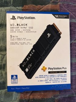1TB WD Black NVMe SSD for PS5! (Brand New/Sealed)