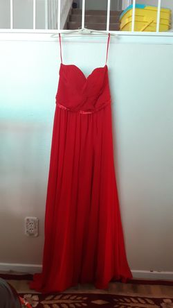 Fiesta fashion red dress