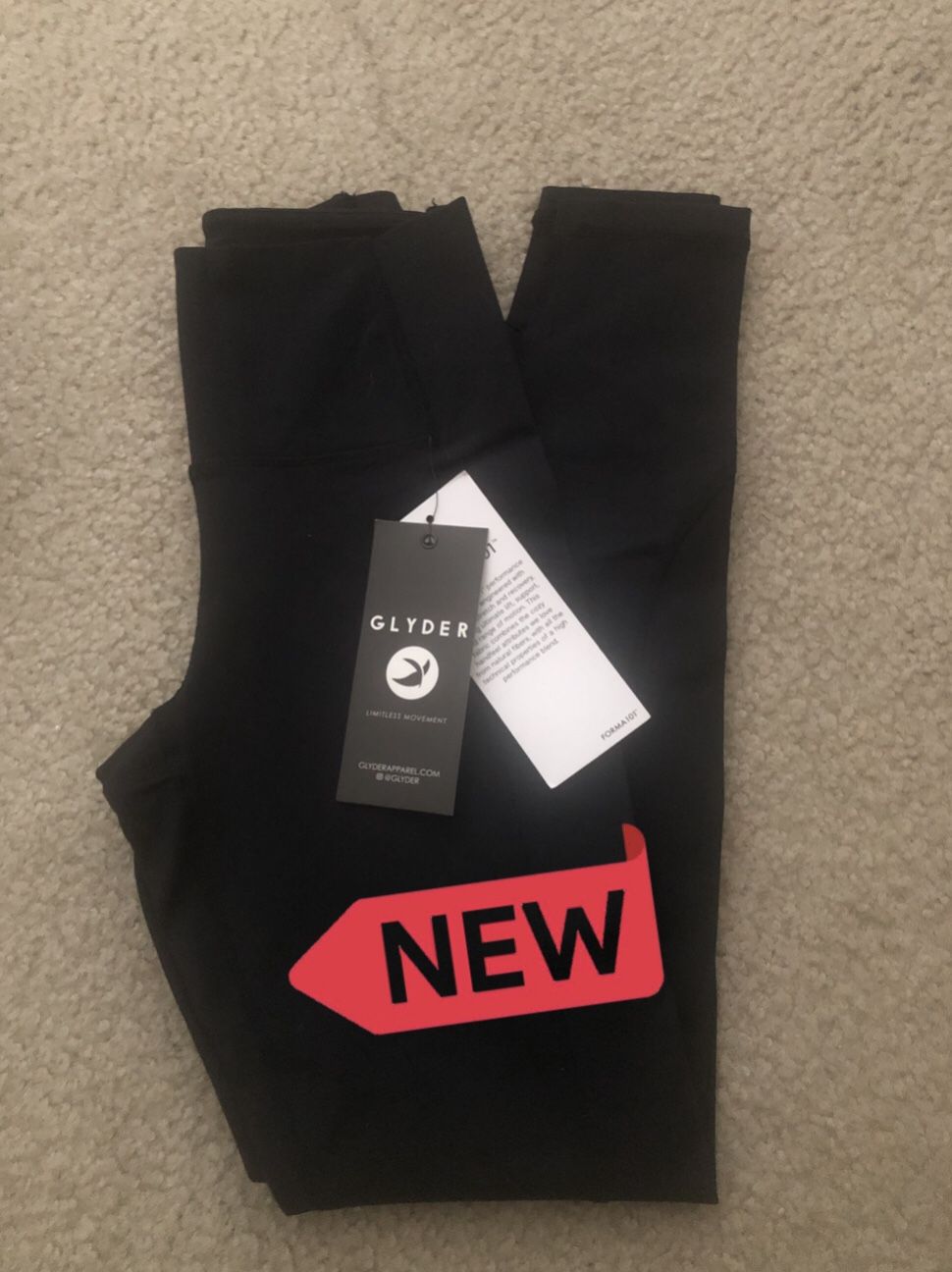 Glyder XS Leggings brand new!!