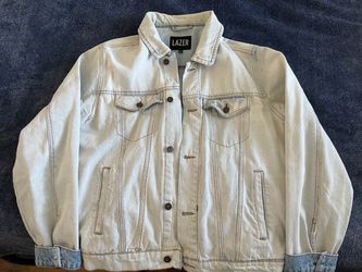 Lazer denim jacket size L